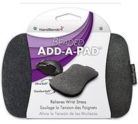 HandStands Ergonomic Wrist Rest Wrist Cushion, Black/Grey, Fabric