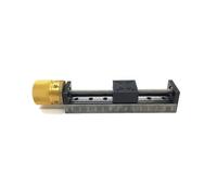 Handwheel T-type Slide Table, 50~300mm Stroke, Mini Manual Linear Module, for CNC 3D Printer(150mm Stroke,2mm Pitch)
