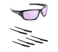 Handwith Soft Silicone Anti-Slip Replacement Ear Socks for Oakley Valve New 2014 OO9236 Sunglass, 3 Pairs - Black, One Size
