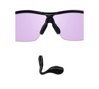 Handwith Soft Silicone Anti-Slip Replacement Push-in Nose Pads for Oakley Radar/Radar Edge/Radar Path Sunglass, 1 Pair - Black, One Size
