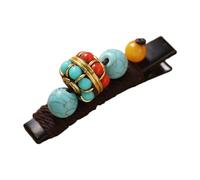 Handwoven Enhanced Side Hair Clip Fabric Comfort Secure Attachment and Stylish Look for Work Leisure or Event Woven Clip