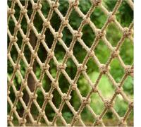 Handwoven Hemp Safety Net Natural Jute Playground Protection Net (1x15m) -Eco-Friendly Versatile Outdoor Safety Solution