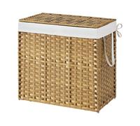 Handwoven Laundry Basket, Natural / 160 L