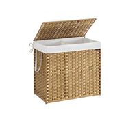 Handwoven Laundry Basket, Natural / 160 L