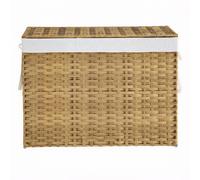 Handwoven Laundry Basket, Natural / 200 L