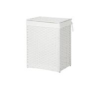 Handwoven Laundry Basket, White / B07S5L7N6X