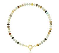 Handwoven Stone Necklace Fashion Accessory Colorful Neck Jewelry Colorful Beads Necklace For Parties And Casual Wear Party Dating Accessory