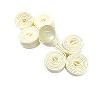Handwoven Three Rounds Chinese Cheongsam Knot Button Closure Ribbon Fastener Costume Tang Shirt Suit Sewing Craft Chinese Knots Buttons for Cheongsam