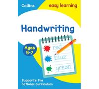 Handwriting Ages 5-7 - Prepare for School with Easy Home Learning - Collins Easy Learning KS1