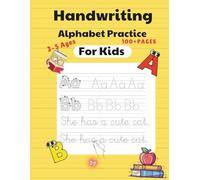 Handwriting Alphabet Practice Book for Kids: Beginning Cursive Handwriting Practice for Beginners: Cursive letter tracing workbook for kids to learn ... handwriting practice book for ages 3-6