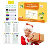 Handwriting Exercise Book for - Reusable Letter Guide | Preschool Smart Practice Tracing Pages, Fun Learning, Development Activity