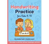 Handwriting Practice for Kids 8-10: Silly Stories, Jokes & Inspiring Prompts That Make Writing Fun Again