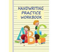Handwriting Practice Workbook: Writing Paper & Notebook for Kids - Yellow (Stationery for Script Writing)
