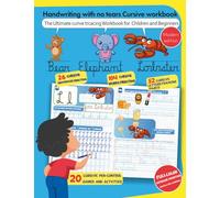 Handwriting with no Tears Cursive workbook: The Ultimate cursive tracing Workbook for Children and Beginners