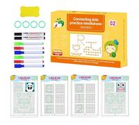 Handwriting Workbook - Reusable Preschool Learning Activities | Toddler | Educational Letter And Number Tracing Practice With Erasable Pens For Kindergarten, Pre-K, And Kids Ages 3-5