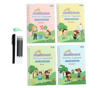 Handwriting Workbooks, Grooved Handwriting Practice for Handwriting, 4X Grooved Workbook for Handwriting Work, Calli Learning Kit