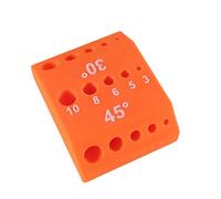 Handy 3D Printed Drill Guide Accurate Drilling Template for Unflawed Hole Alignment in Furniture and Frame Projects Transportable Drill Jig