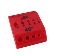 Handy 3D Printed Drill Guide Accurate Drilling Template for Unflawed Hole Alignment in Furniture and Frame Projects Transportable Drill Jig