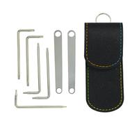 Handy 7Pack Mutitool Wrench Kit for L-eatherman Multi-Tools,Ideal for muti-tool maintenance Knurled Nut Wrenches Wide Compatibility with wave Rebar, Bond, PST, Charge+,Surge