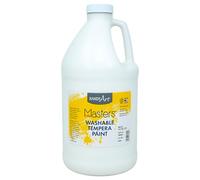 Handy Art Little Masters Washable Tempera Paint 1/2 Gallon, White