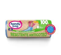 Handy Bag 100L Trash Bags, Extra Strong, No Drip, 8 Bags, 100% Recycled Material