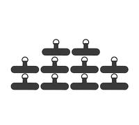 Handy Belt Tether Tab, Stahl and ABS Phone Tether Tab, Light Antitheft Mobile Phone Belt, Easy Installation of the Neck and Wrist Lanyard Compatible, Prevent the Drop, ABS+steel, No Gemstone