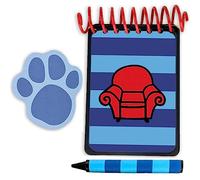 Handy Dandy Blue Striped Notebook - Handcrafted