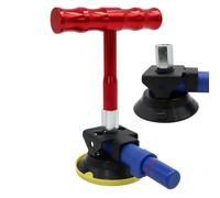 Handy Dent Puller, Portable Suction Cup, T-Shaped Handle Lifter, Small Dent Remover Tool, Heavy Duty Glass Gripper Vacuum Plate for Motorcycle Guards Sheet Metal Damage