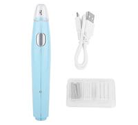 Handy Electric USB Charging Refillable Eraser, Electric Drawing Eraser with 16 Replacement Refills, Compact and Precise Erasing Tool for Artists, Students and Teachers, Pink White (Blue)