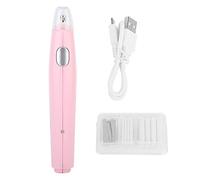 Handy Electric USB Charging Refillable Eraser, Electric Drawing Eraser with 16 Replacement Refills, Compact and Precise Erasing Tool for Artists, Students and Teachers, Pink White (Pink)