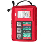 Handy First Aid Kit,Emergency Travel Handy First Aid Kit,Can be Carried by Waist or by Hand,for Hiking, Camping, Sports, Adventurers, Day Trippers - 40Pieces, HUANGHAIQIU
