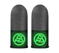 Handy Game Finger Sleeves Smooth, Ultra High Sensitivity Comfort for Longer Exact with Radiant Effects for a Captivating and Penetrating Game Experience Guard, Breathable