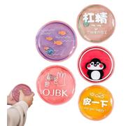 Handy Gel Heating Pad - Hot/Cold Microwavable Pad, Enduring Hand Click Gel Warmers | Delightful Cartoon Characters Heat Packs, Reusable for Bag, Backpack, Pocket