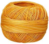 Handy Hands 210-Yard Lizbeth Cotton Thread, 25gm, Honey Drizzle