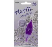 Handy Hands Aerlit Tatting Shuttle with 2 bobbins - SHH440, Berry Grape ice