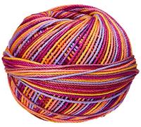 Handy Hands HH03139 Lizbeth Premium Cotton Thread, Size 3, Fruit Fizz