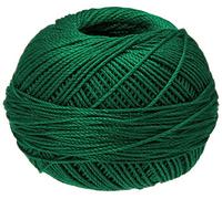 Handy Hands Lizbeth Cordonnet Cotton, Size 3, Christmas Green