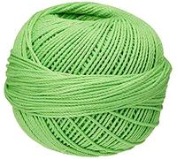 Handy Hands Lizbeth Cordonnet Cotton, Size 3, Lime Green