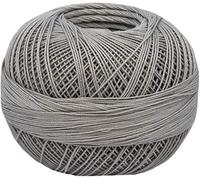 HANDY HANDS Lizbeth Crochet COTT Silver, One Size