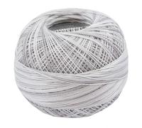 Handy Hands Lizbeth Egyptian Cotton Crochet Thread, Tatting Thread, and Knitting Thread Lace Size 20 (25 Grams 210 Yards) - HH20190, Silver Ice