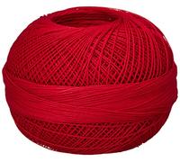 Handy Hands Lizbeth Premium Cotton Thread, Size 40, Christmas Red