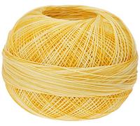 Handy Hands Lizbeth Premium Cotton Thread, Size 40, Pineapple Parfait