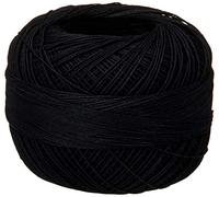 Handy Hands Lizbeth Size 80 HH80604 Cotton Thread, Black