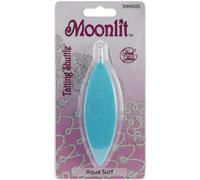 Handy Hands Moonlit Tatting Shuttle with Hook, Aqua Surf