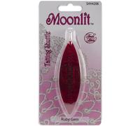 Handy Hands Moonlit Tatting Shuttle with Hook, Ruby Red