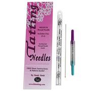 Handy Hands Tatting Needle, Stainless Steel, Gray, 5