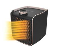 Handy Heater Instant Heat 1200W - Copper Infused Ceramic Technology Portable Space Heater - Energy Efficient - For Office, Bedroom, Indoor Space - Adjustable Heat - Quiet