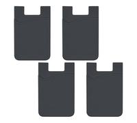 Handy Map Holder Stick to 4x Cell Phone Card Holders on the Back, Self Adhesive Sticker for Back of Cell Phone Money Exchange |