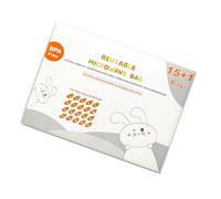 Handy Microwave Steam Sterilizer Bag 16/42 Teeth for Bottles and Breast Pumps, Cleaning Essential Components