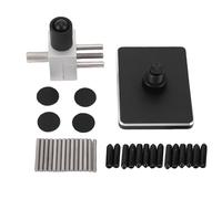Handy Mini Vise Clamping Vise with Base, Adjustable Handheld Mini Vise for Model Crafts, Mini Clamping Vise Tool, 360° Rotatable Aluminum Body with 1.18" Clamping for Jewelry